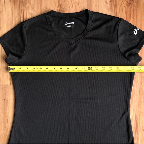 ASICS Active Shirt Short Sleeve Black Medium Women’s - Picture 7 of 16